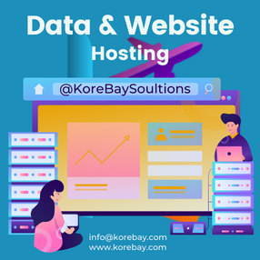 KoreBay Solutions Data Website Hosting Banner