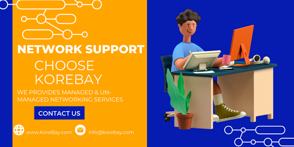 Korebay Networking Support Choose Us Banner