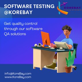 korebay quality assurance banner, software testing