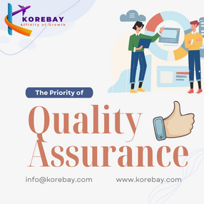 korebay quality assurance banner, software testing